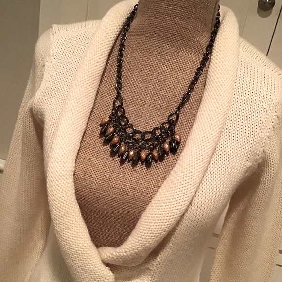 Moda International Cascading Cardigan S - Picture 5 of 6